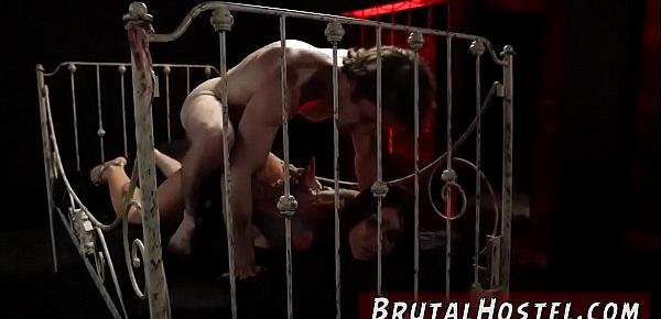  Painful bdsm brutal gangbang Excited young tourists Felicity Feline
